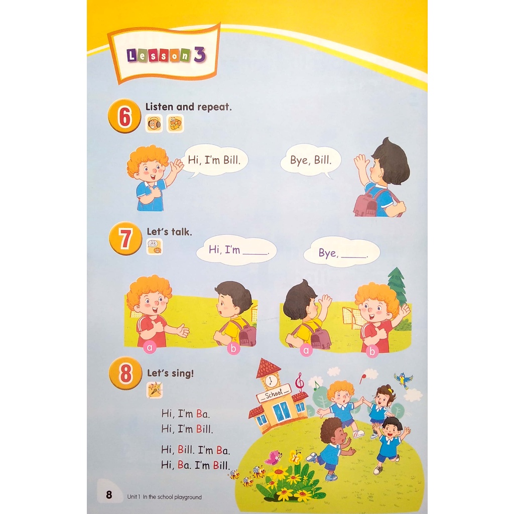 Sách Tiếng Anh 1 - Sách Học Sinh 2021