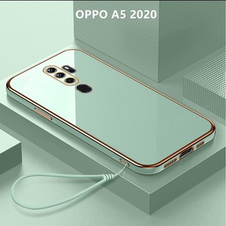 Ốp Lưng OPPO A5 2020 Viền mạ điện Mềm mại Ốp Điện Thoại OPPO A5 2020