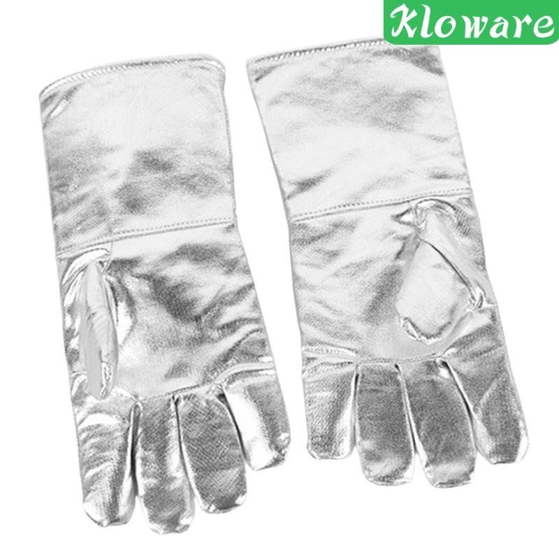 Set 2 Tạp Dề Lá Nhôm Bảo Vệ Bàn Chân Cho Phòng Thí Nghiệm / Cá