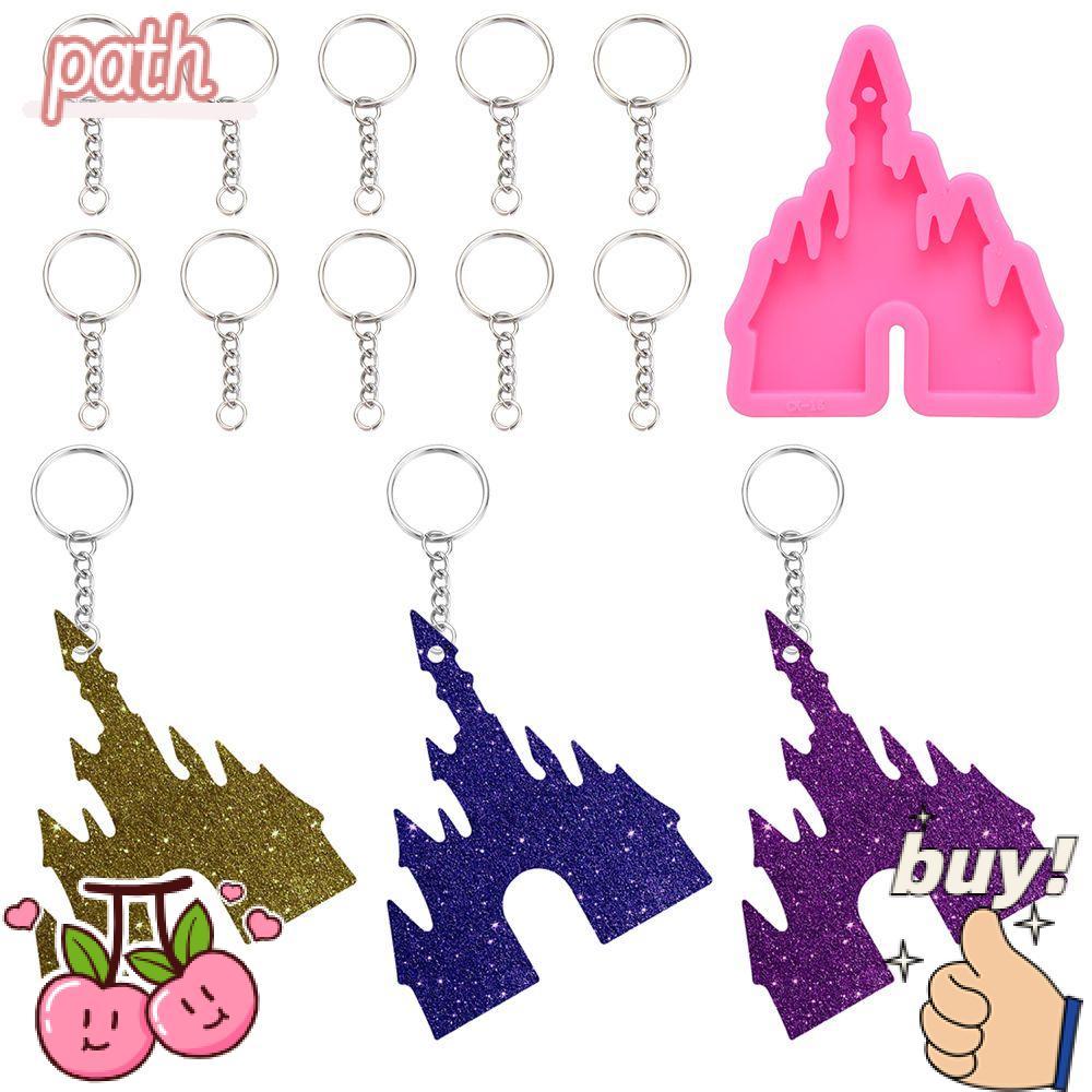 Khuôn Silicone Làm Móc Khóa Trang Sức DIY