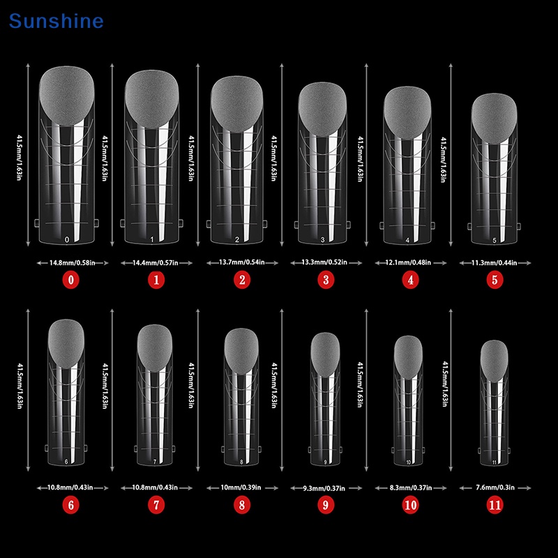 Set 120 Móng Tay Giả Múa Ba Lê Dài Che Phủ Toàn Diện