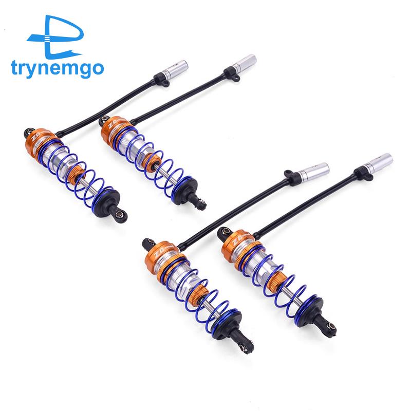 4 Phuộc Giảm Xóc Trước Và Sau Bằng Kim Loại Cho Xe Điều Khiển Từ Xa ZD Racing DBX-10 DBX10 1 / 10