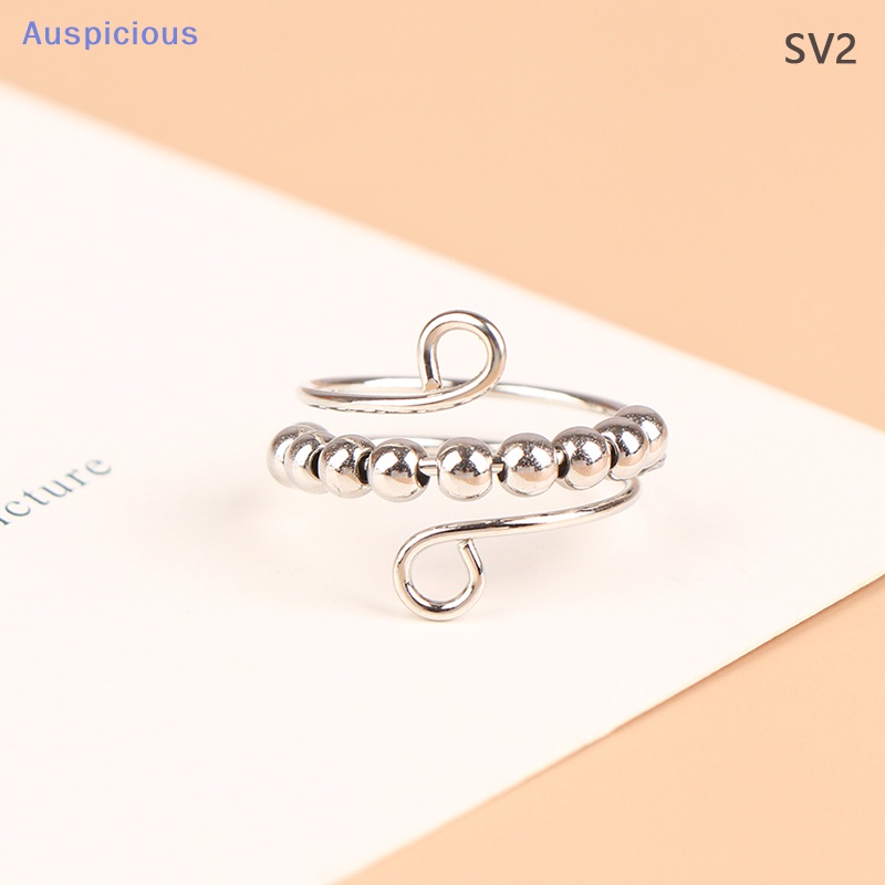 [nghi Ngờ] Nhẫn Xoay Tự Do Đính Hạt Mưa Bohemian Giúp Giảm Căng Thẳng