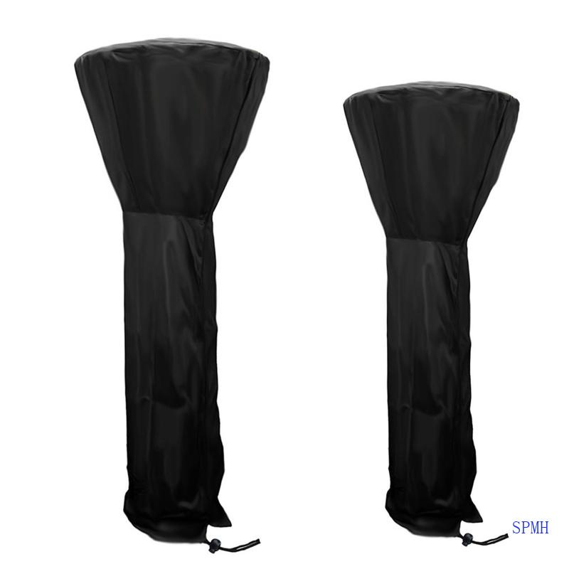 Vỏ Bọc Máy Sưởi Ngoài Trời Bằng Vải Oxford Màu Đen 210D Chống Thấm Nước