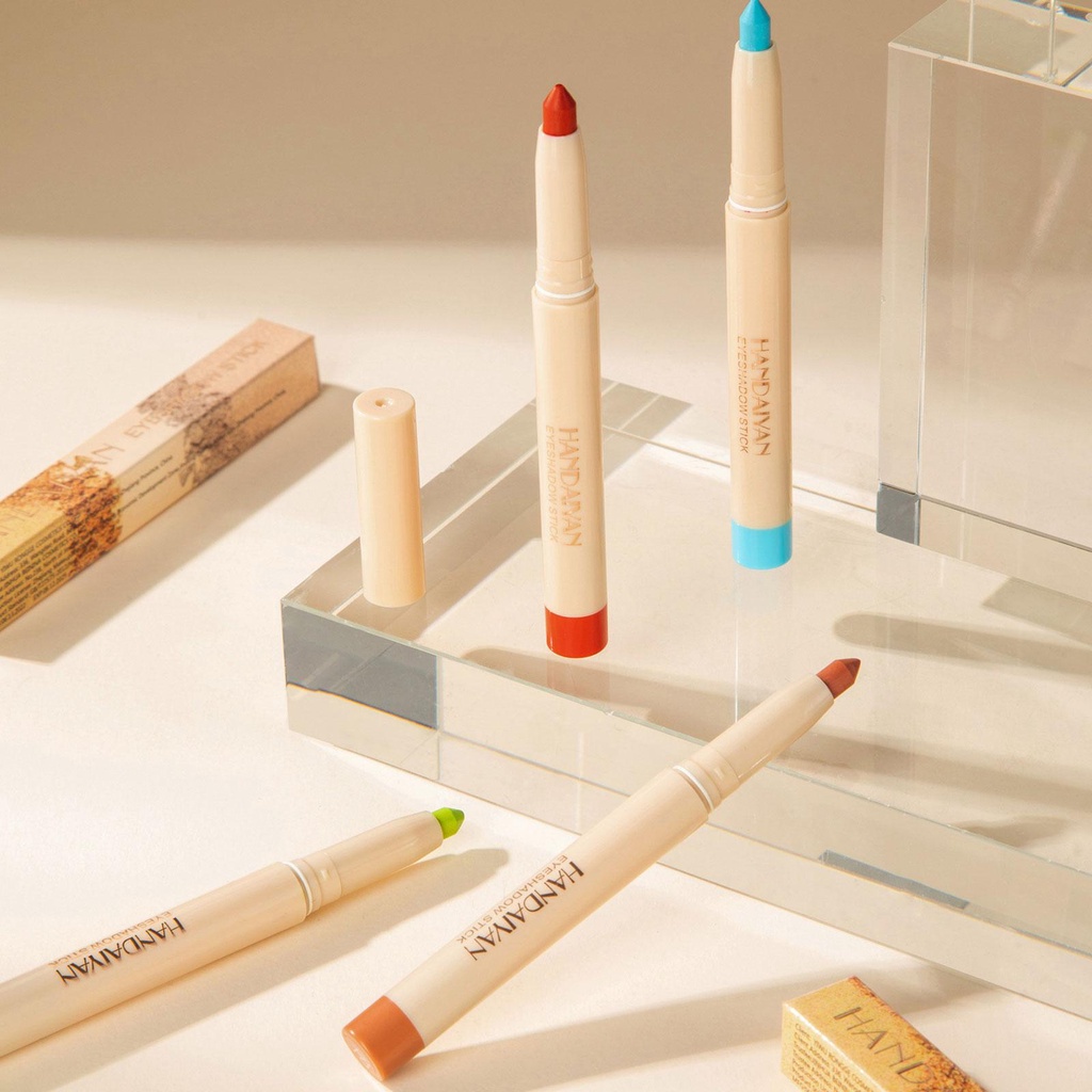 Bút Chì Kẻ Mắt 22 Màu Lấp Lánh Chống Thấm Nước Không Bị Cắt Hai Công Dụng K6X9