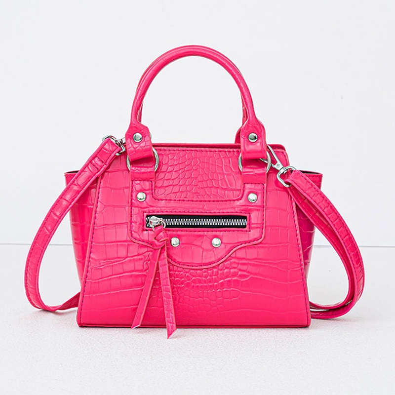 IELGY Túi Đeo Vai Vân Da Cá Sấu Chất Lượng Cao Phong Cách Âu Mỹ Thời Trang Cho Nữ