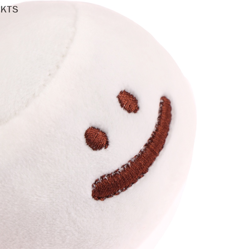 Móc Khóa Banh Xù Hình Mặt Cười Dễ Thương