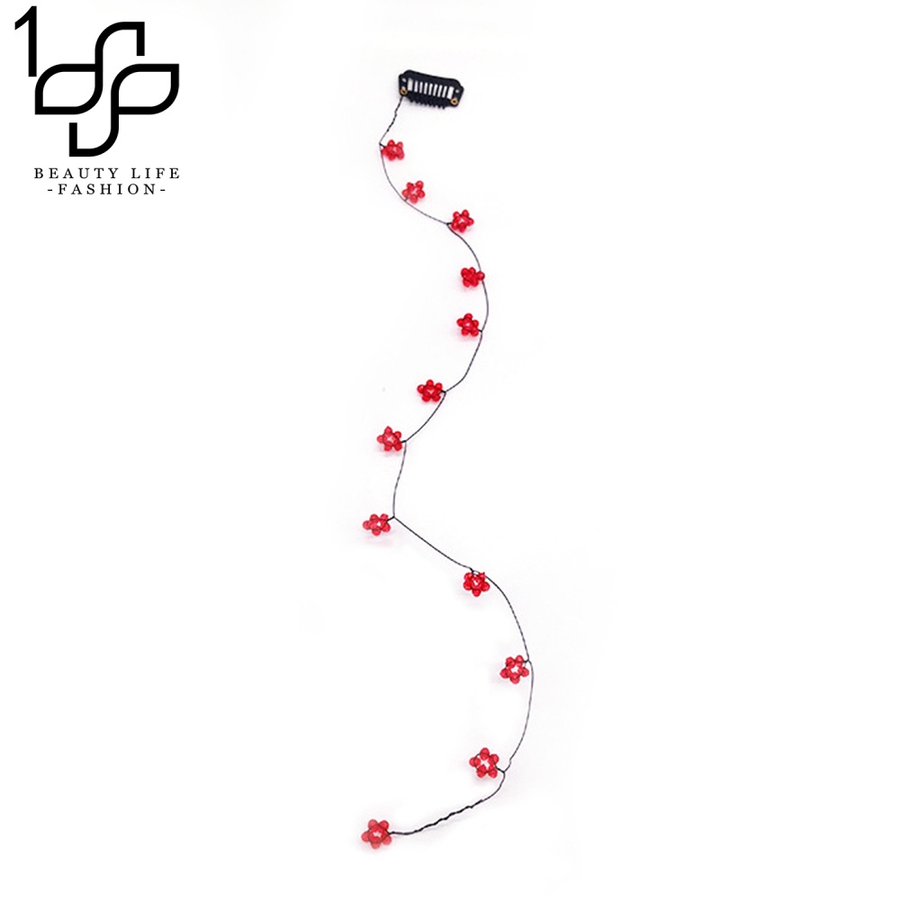 Lược Cài Tóc Tua Rua Hình Hoa / Trái Tim Ngọt Ngào Cho Nữ