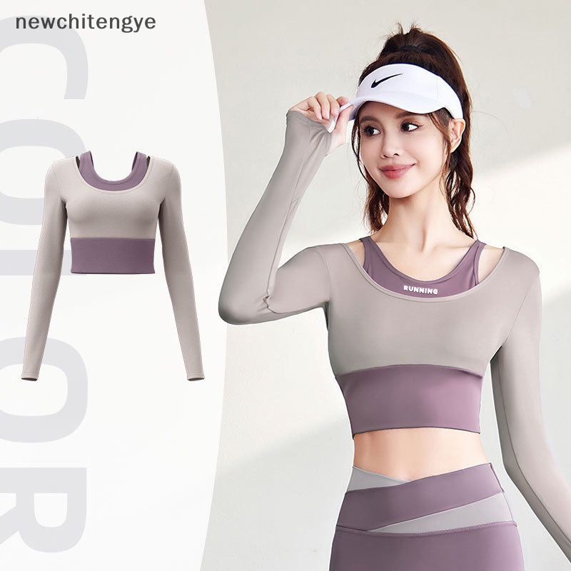 Áo Ngực Thể Thao Thoáng Khí Phối Màu Tương Phản Thời Trang Cho Nữ