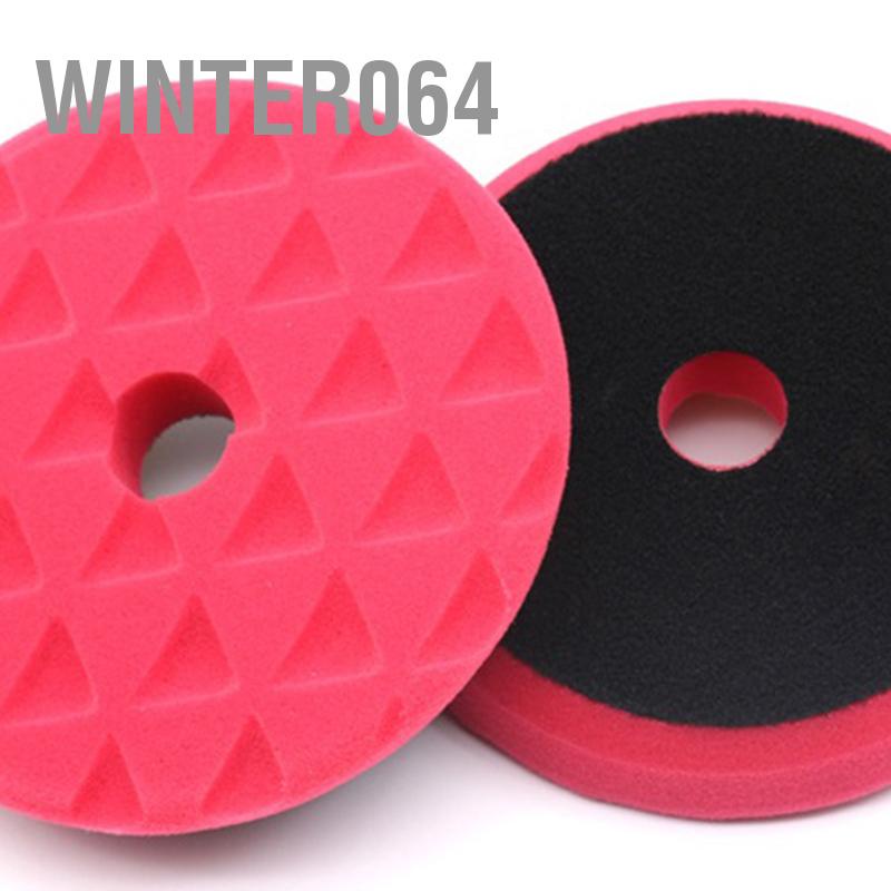 Winter064 Đánh Bóng Ô Tô Máy Tẩy Lông Vệ Sinh Mũi Khoan Tam Giác Đĩa Xốp