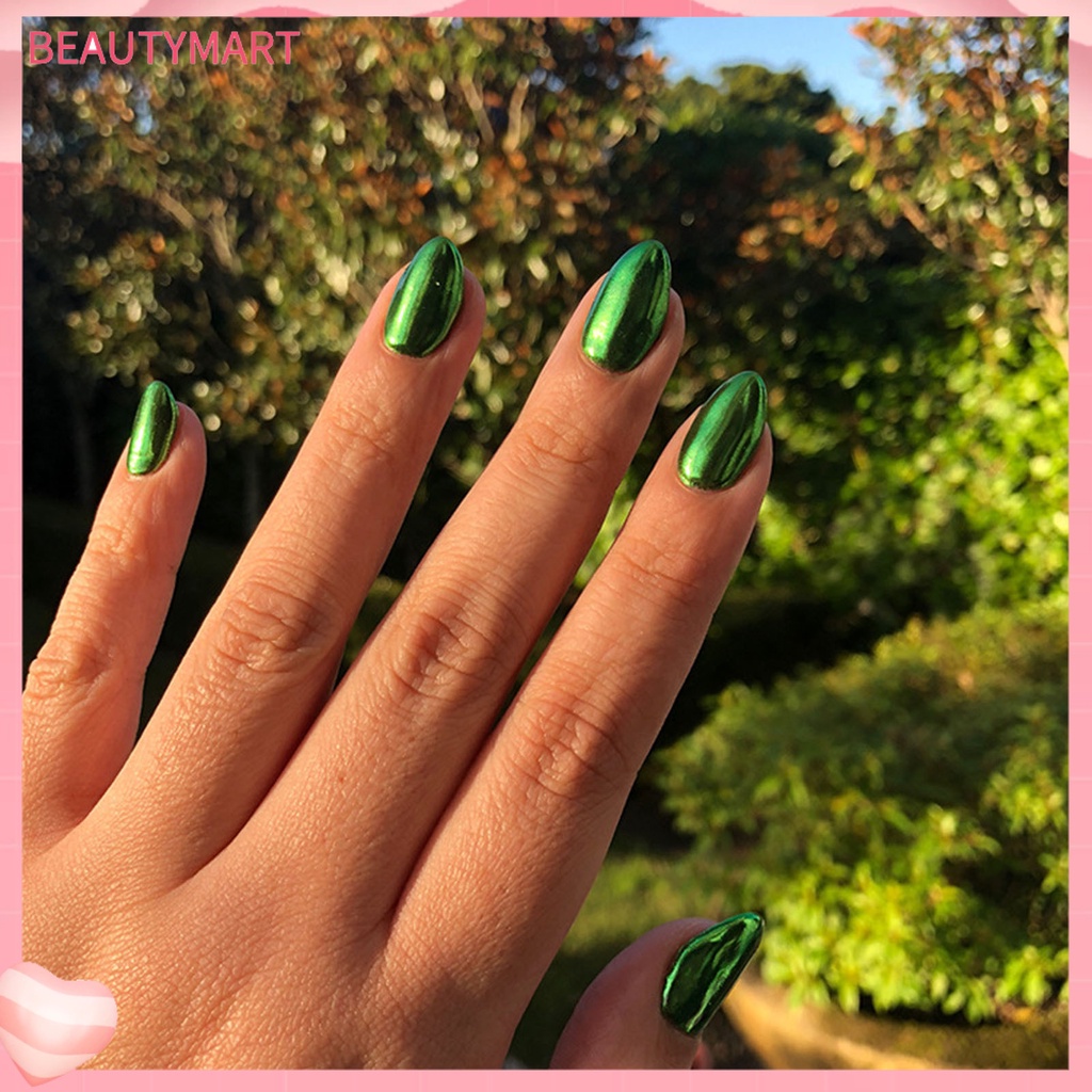 Bột Nhũ Ánh Kim Màu Sắc Lâu Trôi Dùng Trang Trí Móng Nghệ Thuật