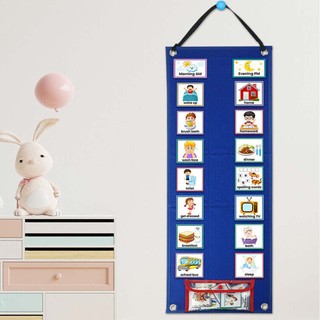 Visual Schedule for Home Day Night Autism Routine Chart Cards Visual Wall Planner Chore Chart for Daily Kids Toddler
