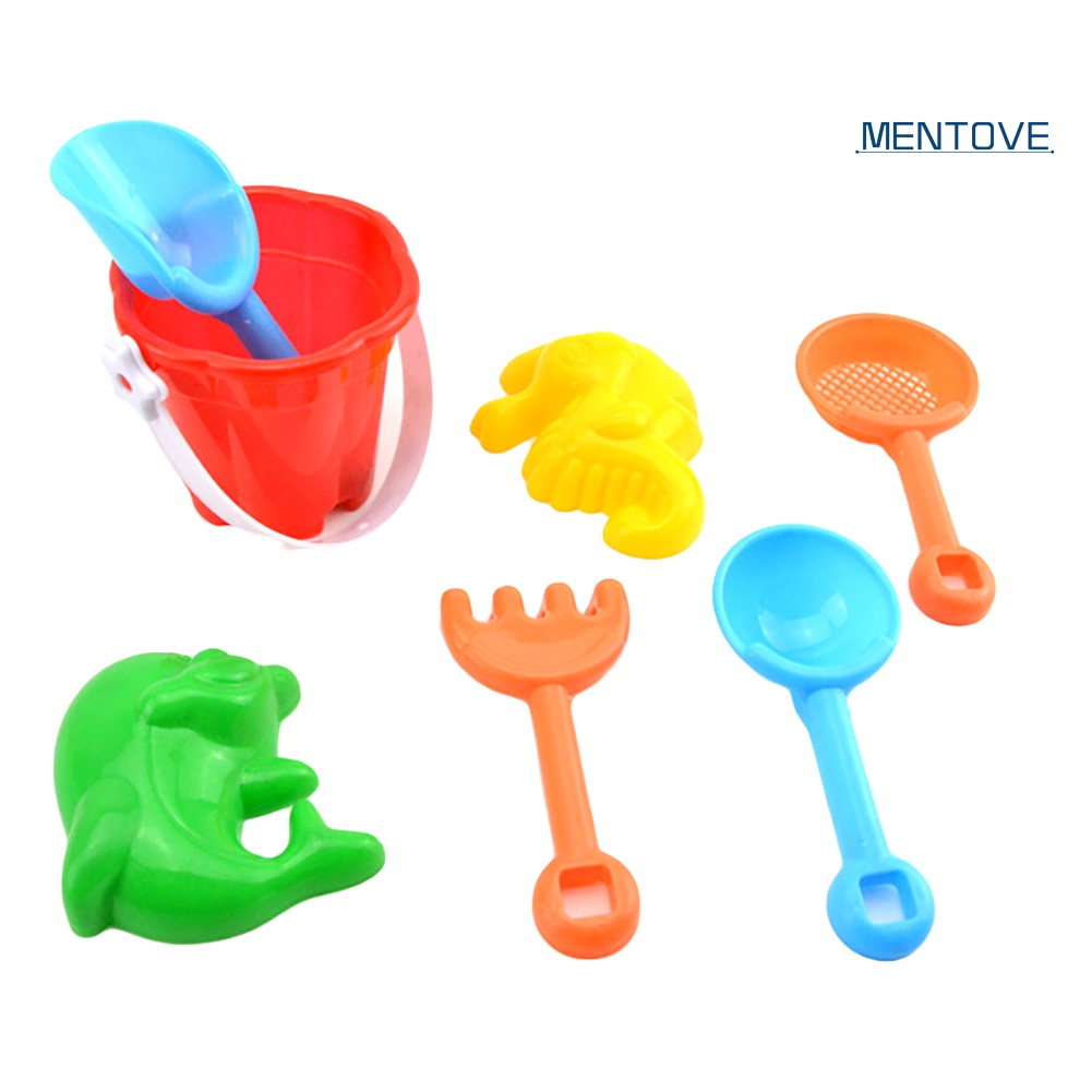 Bộ 7 Dụng Cụ Xẻng Xúc Cát Đồ Chơi Mini Cho Bé