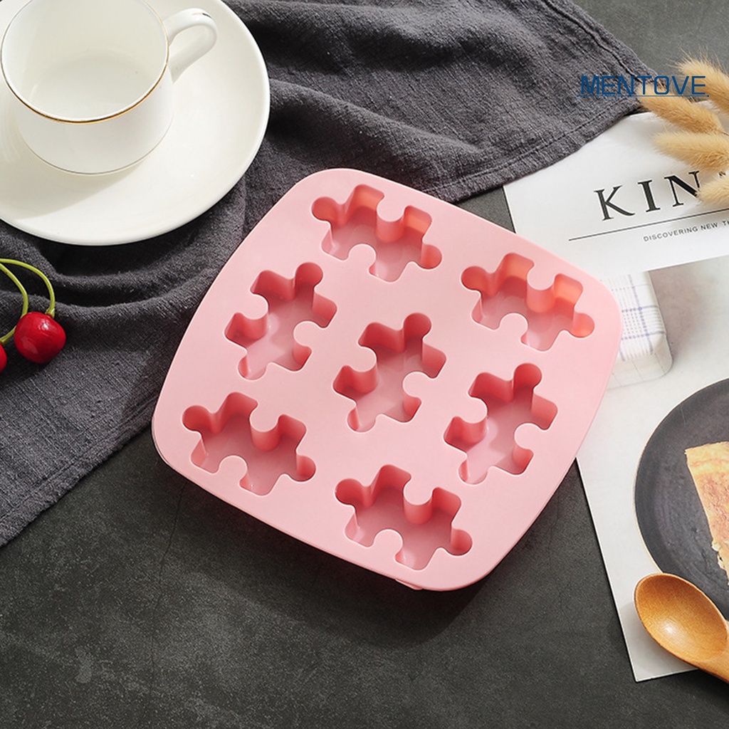 Khuôn Silicone Cấp Thực Phẩm Làm Sô Cô La Hình Mảnh Ghép
