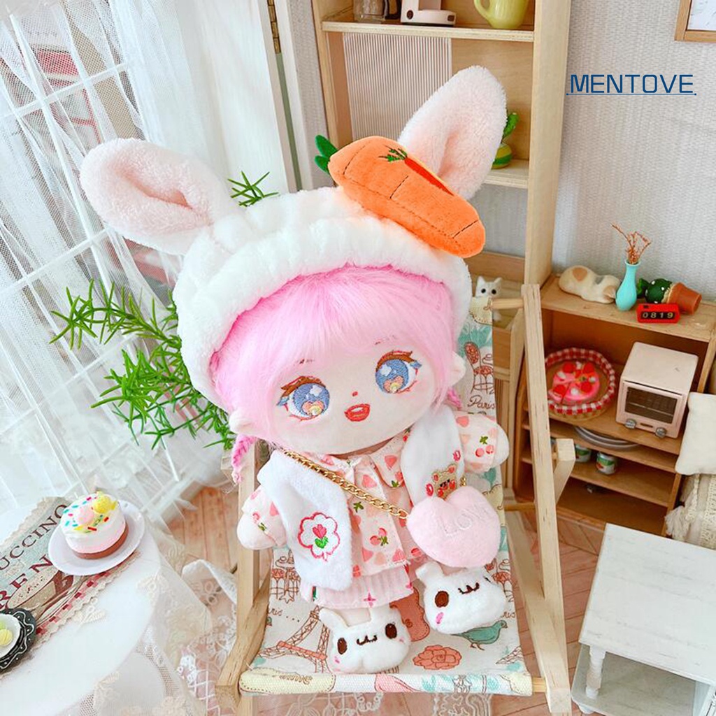 Búp Bê Em Bé 20cm Vải Cotton Mềm Mại Linh Hoạt Dễ Thương