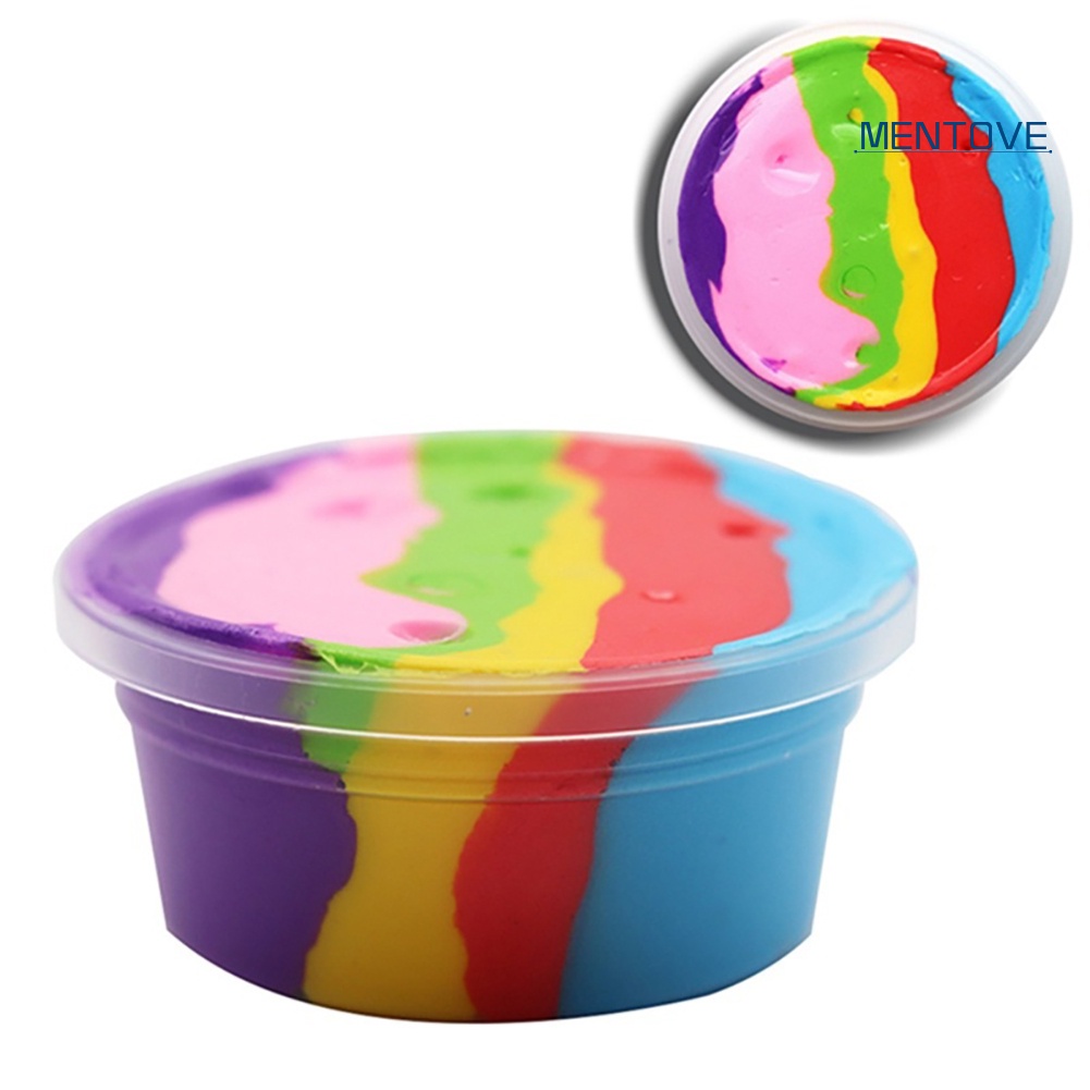 Đồ Chơi Chất Nhờn Ma Quái Màu Sắc Cầu Vồng Thú Vị Dành Cho Các Bé