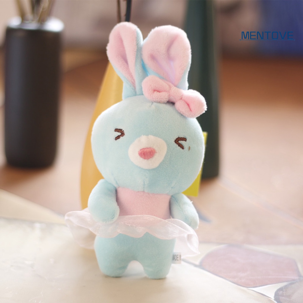 Móc Khóa Hình Thỏ Nhồi Bông Dễ Thương Cho Bé