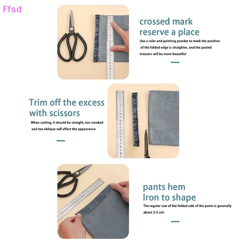 Băng Keo Dán Viền Quần Ngắn 5M Tự Dính Tiện Dụng