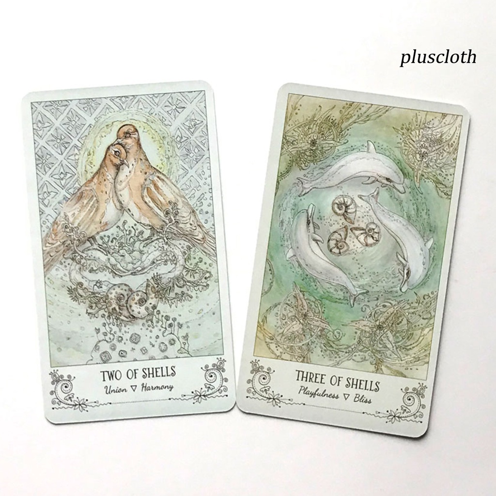 1 Bộ Bài Tarot Hình Mèo Trắng Nhiều Kiểu Dáng Khác Nhau Bằng Tiếng Anh Bí Ẩn Dùng Hàng Ngày