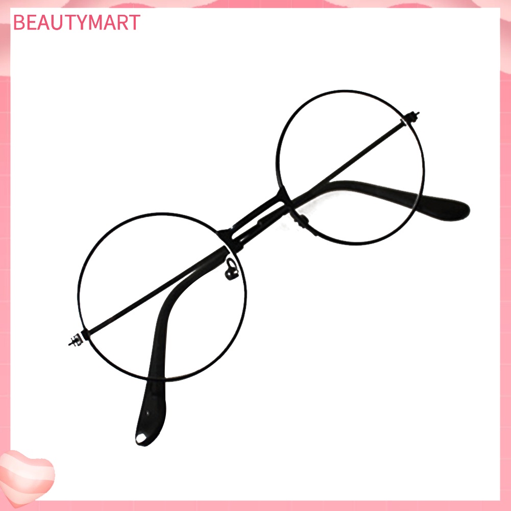 Kính Mát Tròn Gọng Kim Loại Chống Tia UV400 Dùng Làm Đạo Cụ Chụp Ảnh Cho Bé Sơ Sinh