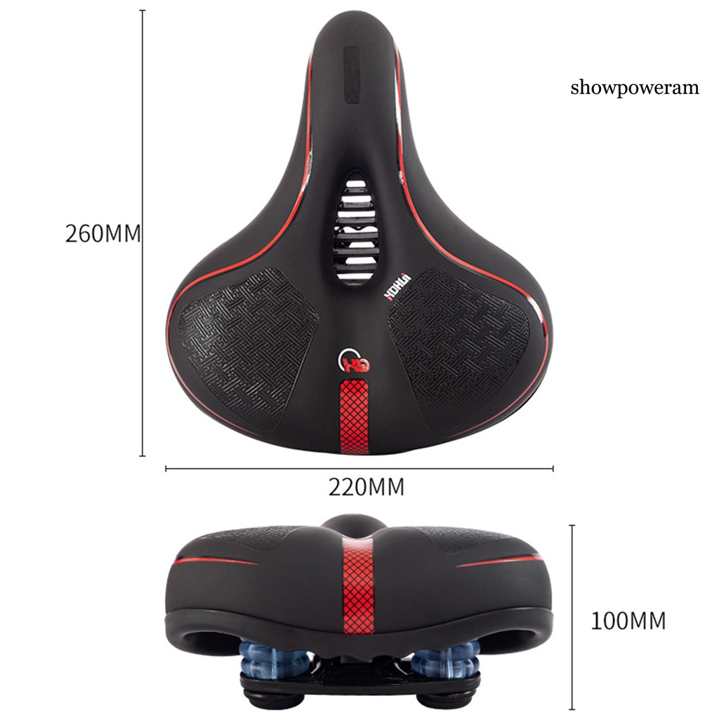 Yên Xe Đạp Giả Da Thoáng Khí Chống Sốc Chống Thấm Nước Tiện Dụng