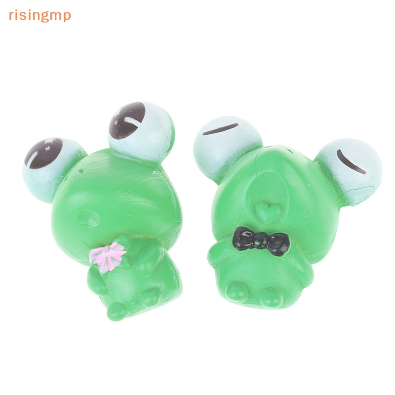 Set 10 Đồ trang trí Chú Ếch Dễ Thương Dùng Trang Trí Tiểu Cảnh DIY