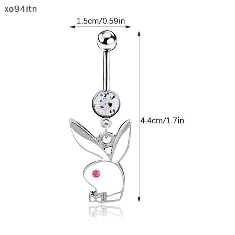 Khuyên Rốn Hình Thỏ Dễ Thương