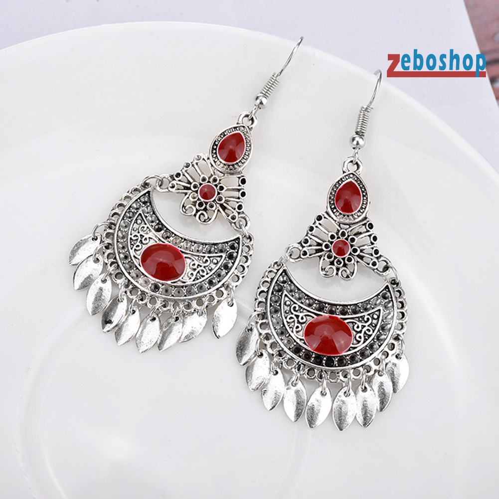 Đôi Bông Tai Dáng Dài Phong Cách Bohemia Thời Trang Cho Nữ