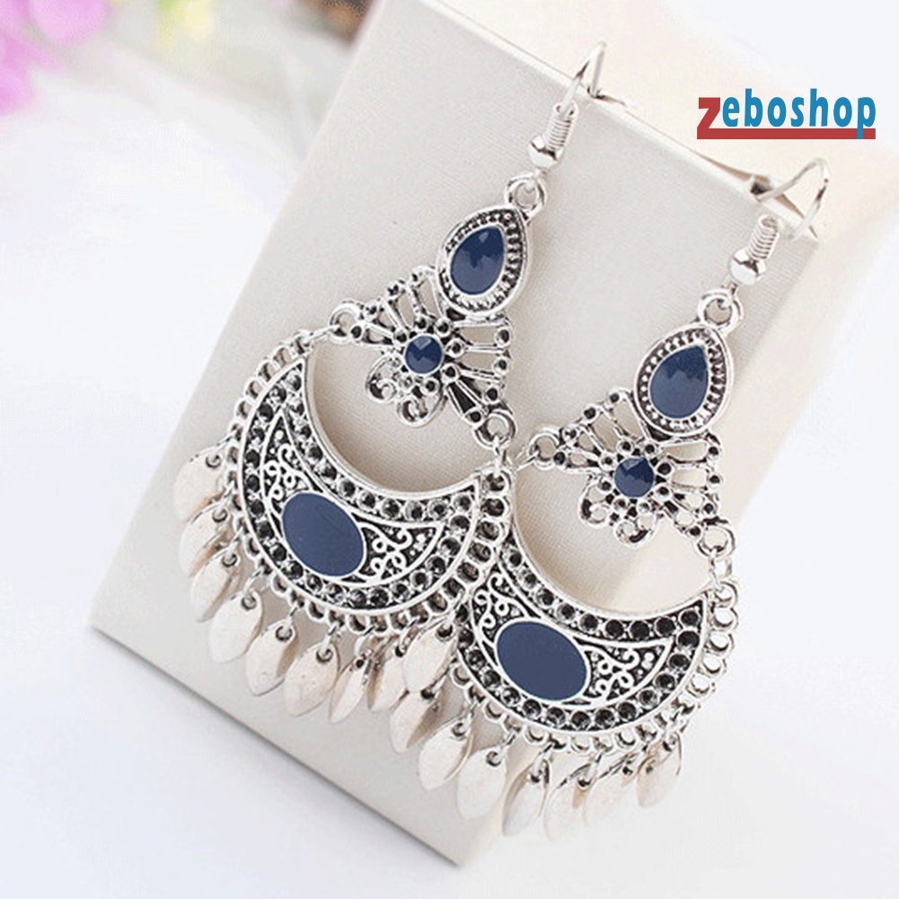 Đôi Bông Tai Dáng Dài Phong Cách Bohemia Thời Trang Cho Nữ