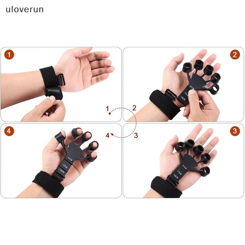 Uloverun Dụng Cụ Đeo Ngón Tay Bằng Silicon Chắc Chắn