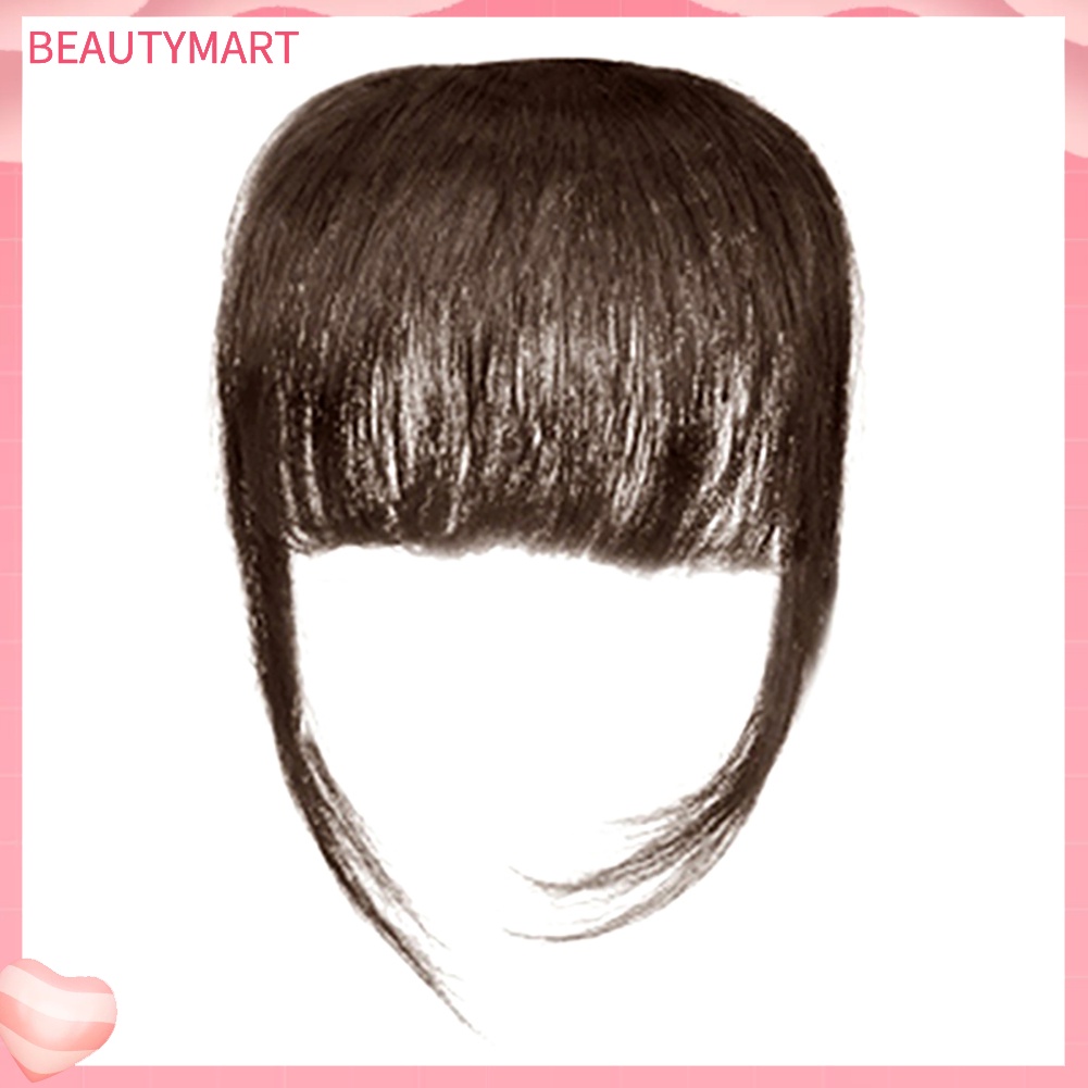 Tóc Mái Thẳng Mỏng Có Kẹp Phía Trước Thời Trang Cho Nữ