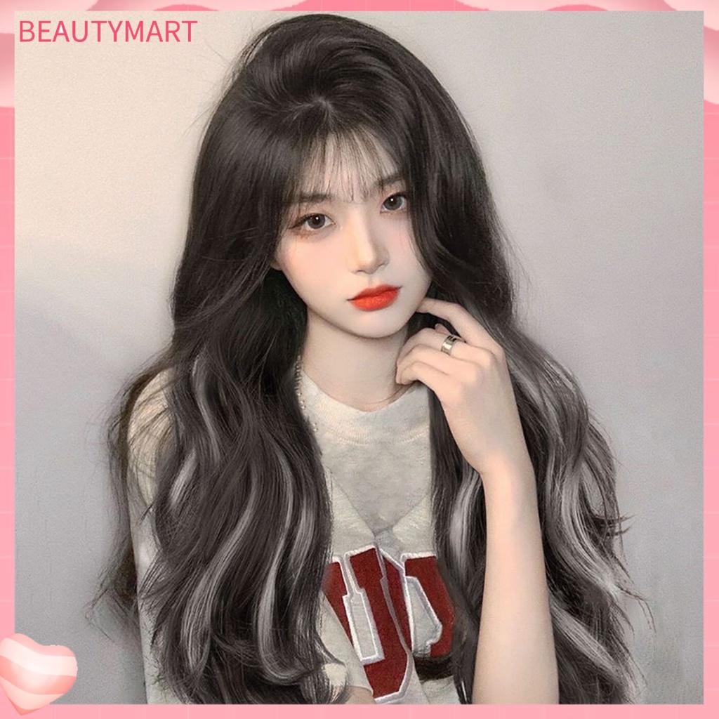 [beautymart] Bộ Tóc Giả Một Mảnh Mềm Mượt Tạo Kiểu Tóc Dày Vô Hình Không Vón Cục Cho Nữ Sử Dụng