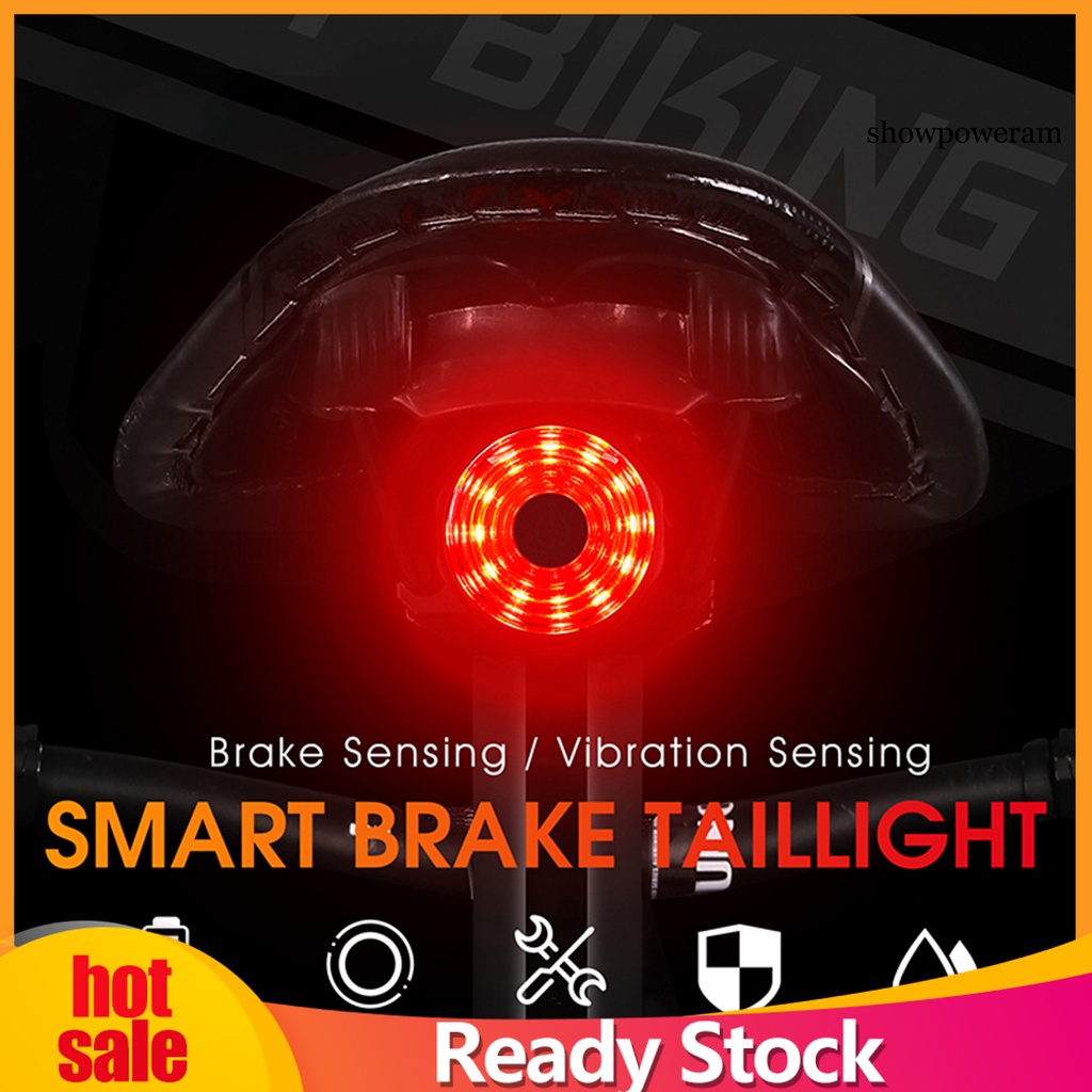 Đèn LED Đuôi Xe Đạp SP-IPX-6 12 Bóng Chống Nước