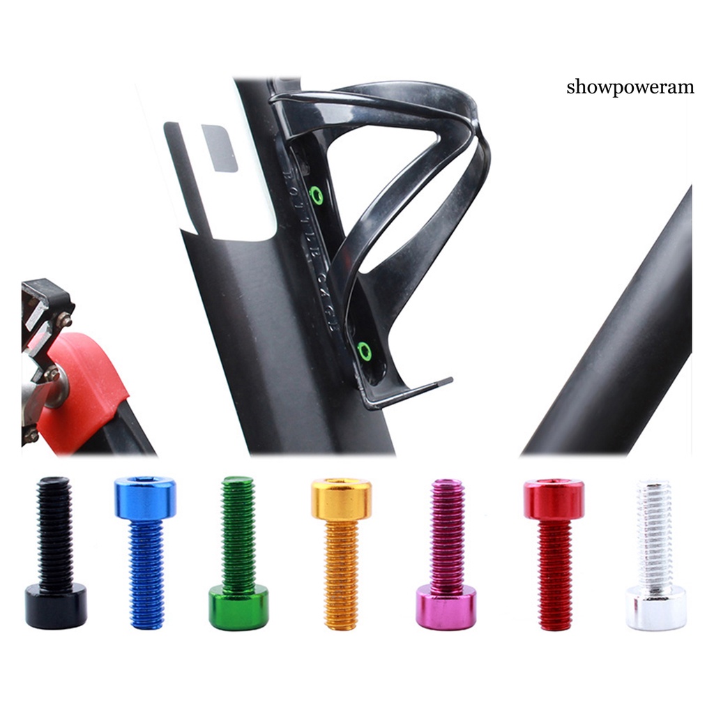 Bộ 10 Ốc Vít Gắn Giá Đỡ Bình Nước Bằng Hợp Kim Nhôm Siêu Nhẹ Cho Xe Đạp