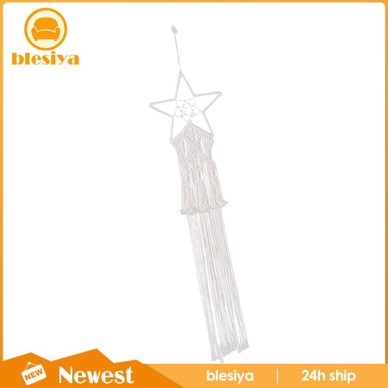 [Blesiya] Macrame Treo Tường Trang Trí Nghệ Thuật Phong Cách Bắc Âu Cho Nhà Nông Trại