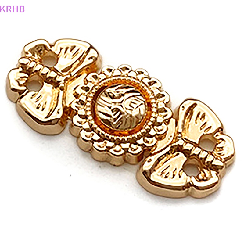 Krhb Thắt Lưng Nút Khóa Bằng Vải May Quần Jean Vô Hình Cổ Điển Có Thể Tháo Rời Khóa Cài Áo Choàng /