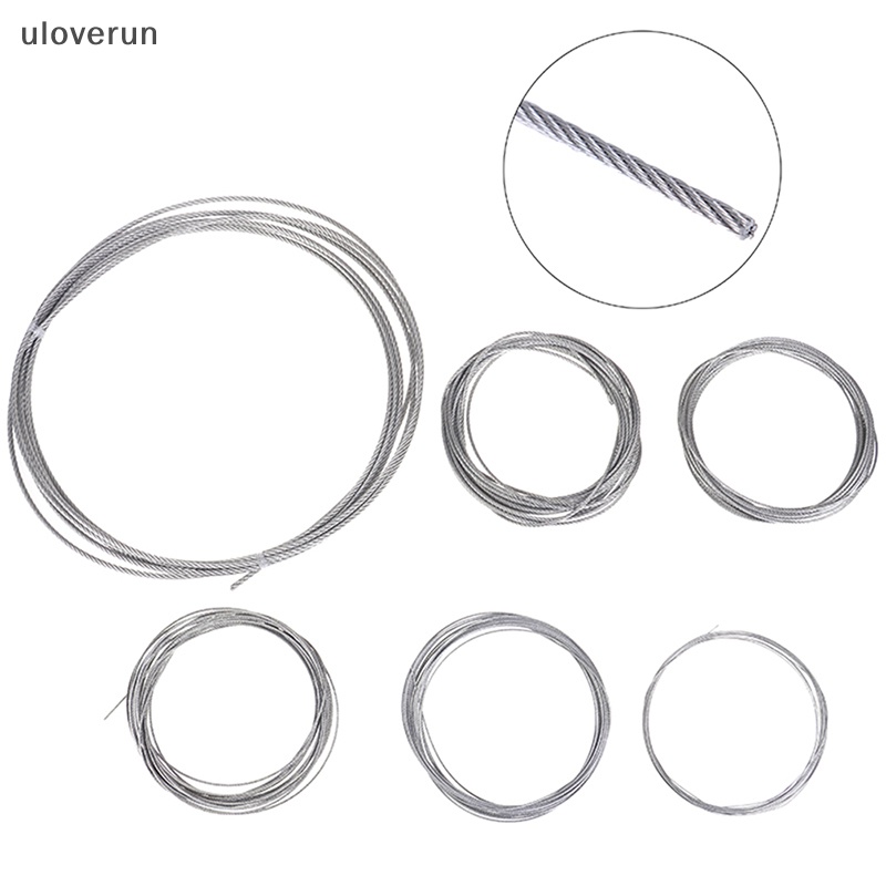 Uloverun Cuộn Dây Câu Cá 5m Bằng Thép Không Gỉ 304 Chất Lượng vn