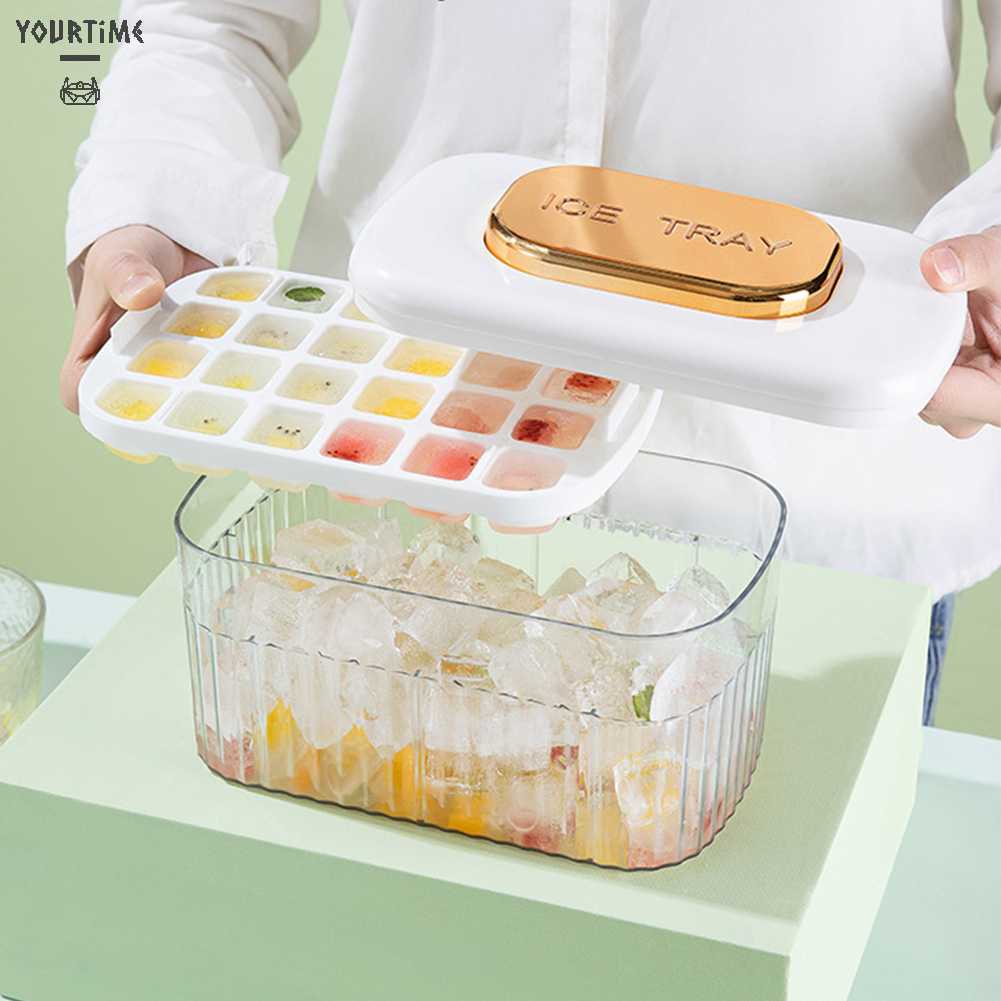 Khuôn Làm Đá Bằng Silicone Cấp Thực Phẩm Sức Chứa Lớn Dùng Cho Bia Cà Phê