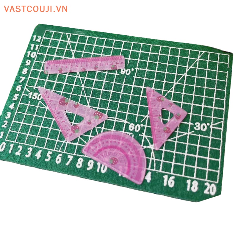 Set 5 Thước Đo Kỹ Thuật Số Bằng Nhựa Cho Nhà Búp Bê