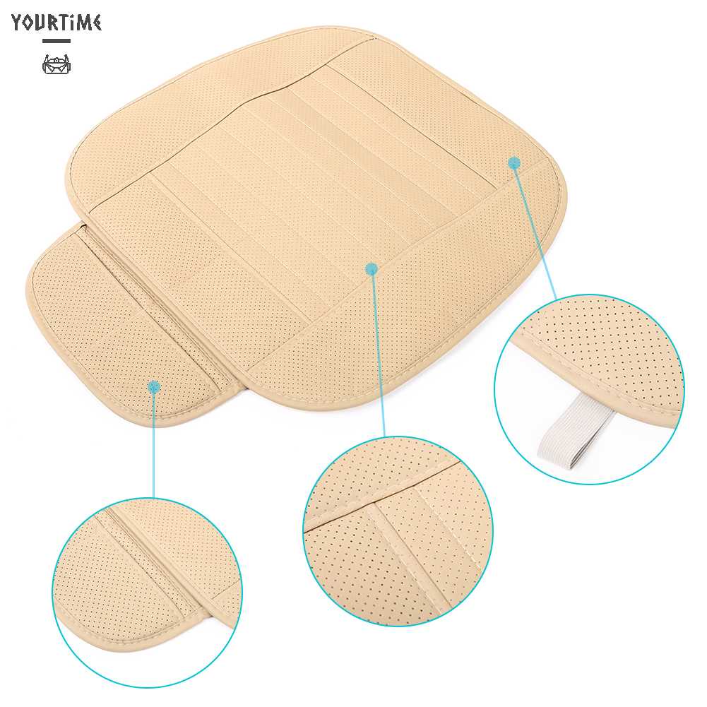 Đệm Da PU Lót Ghế Ngồi Xe Hơi Thoáng Mát Êm Ái Mùa Hè