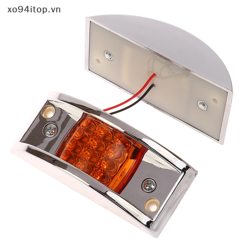 FENDER Đèn XOITOP LED Đánh Dấu Bên Hông Xe Tải RV Caravan Màu Hổ Phách Đỏ VN