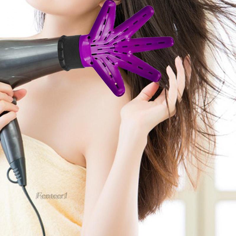 [Fenteer1] Máy Sấy Tóc Khuếch Tán Hình Bàn Tay Cho Mọi Loại Tóc
