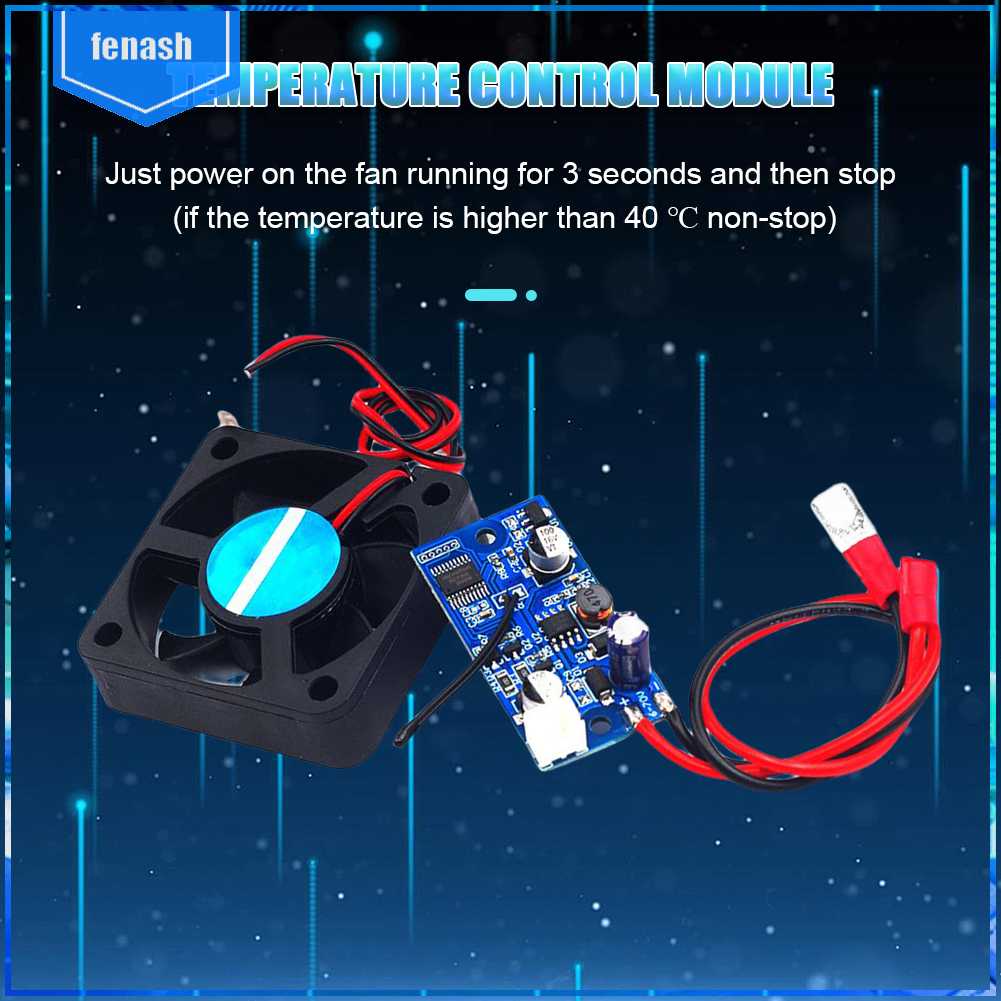 Mô-đun Điều Khiển Nhiệt Độ Thông Minh 3 Số Cho Khung Gầm PC [fenash.vn]