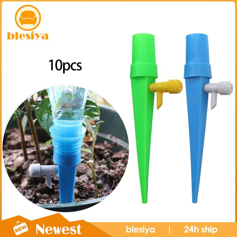 [Blesiya] Set 10 Cọc Tưới Nước Tự Động Cho Ngày Lễ Ngoài Trời