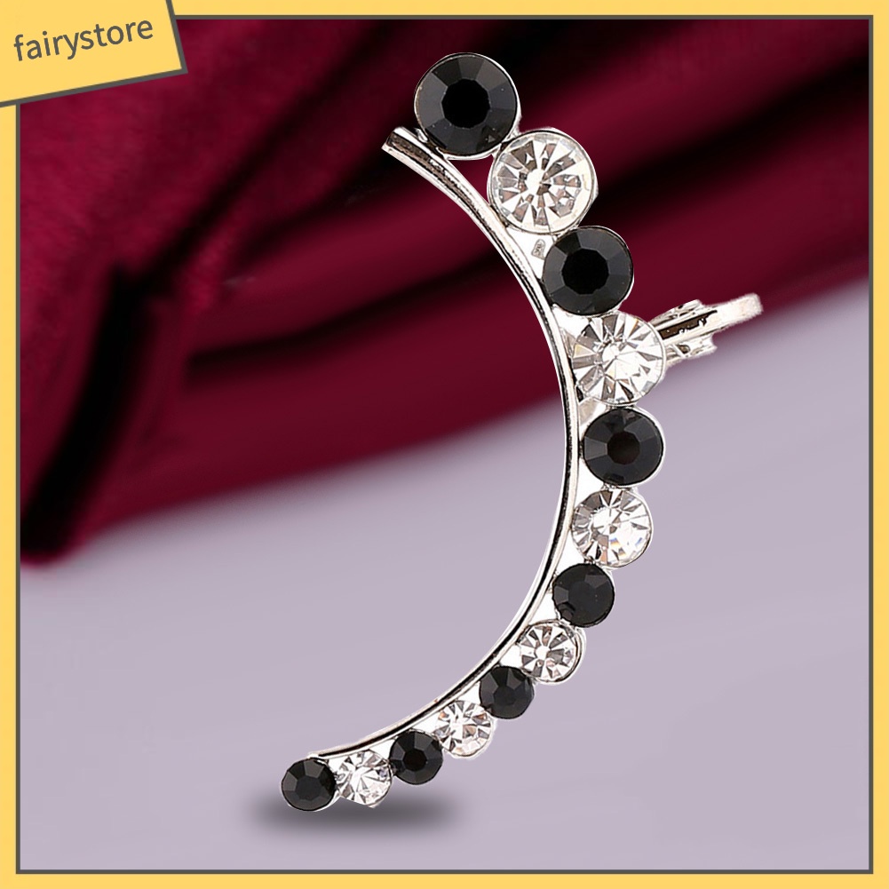 Khuyên Vành Tai Đính Đá Thời Trang Cho Nữ