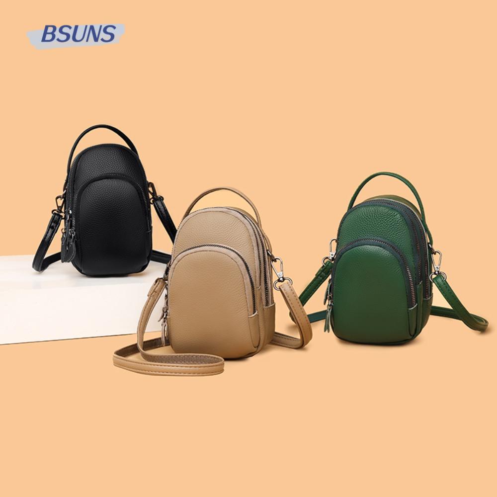 Bsuns Túi Xách Đeo Chéo Ba Ngăn Thời Trang Dành Cho Nữ