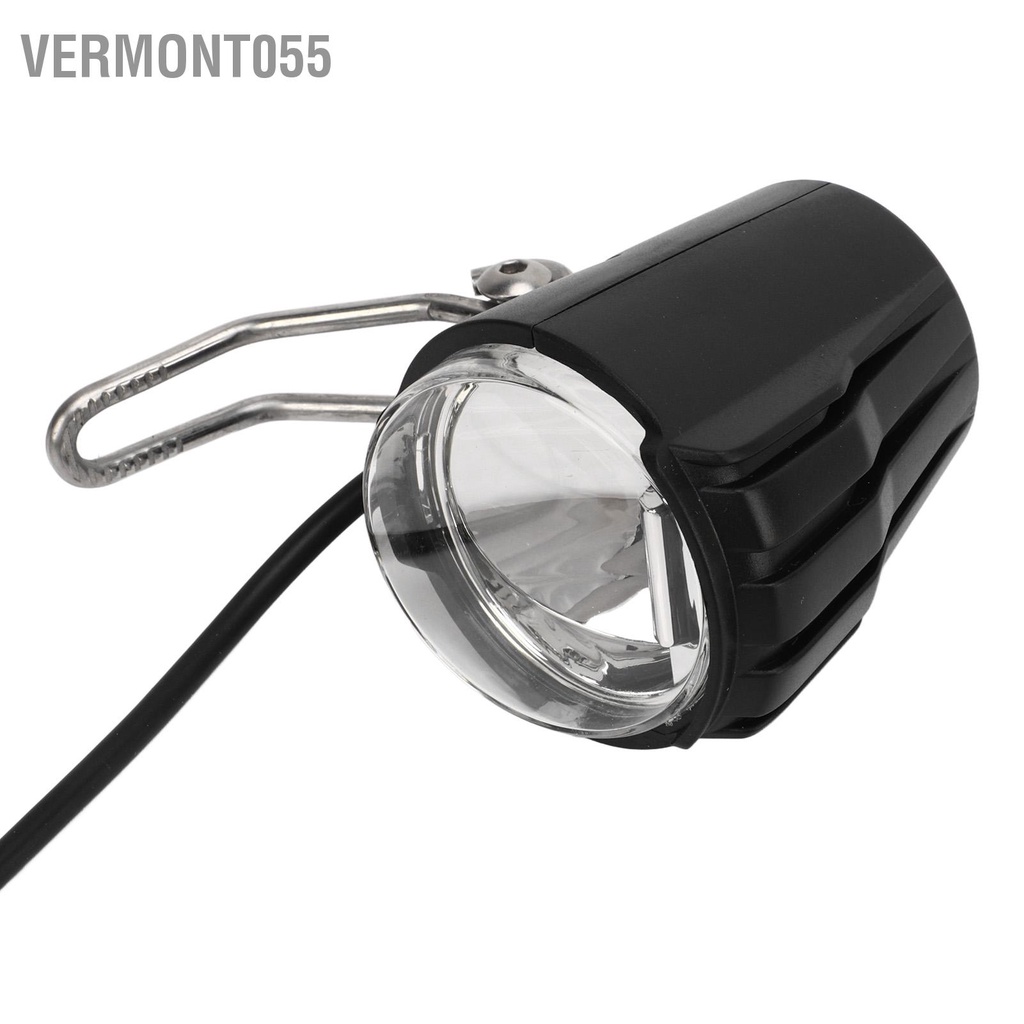 Vermont055 Đèn Pha LED Xe Đạp DC 12V Đến 60V 2.4W IPX4 Chống Nước Độ Sáng Cao Trước Cho Đi Ban Đêm