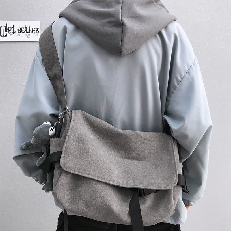 Túi Đeo Chéo Đựng Điện Thoại Thiết Kế Đơn Giản Thời Trang Đường Phố Cho Nam