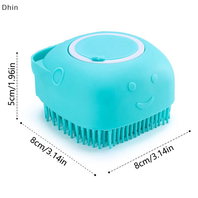 Lược Gội Đầu Mát Xa Tẩy Tế Bào Chết Bằng Silicone Tiện Dụng