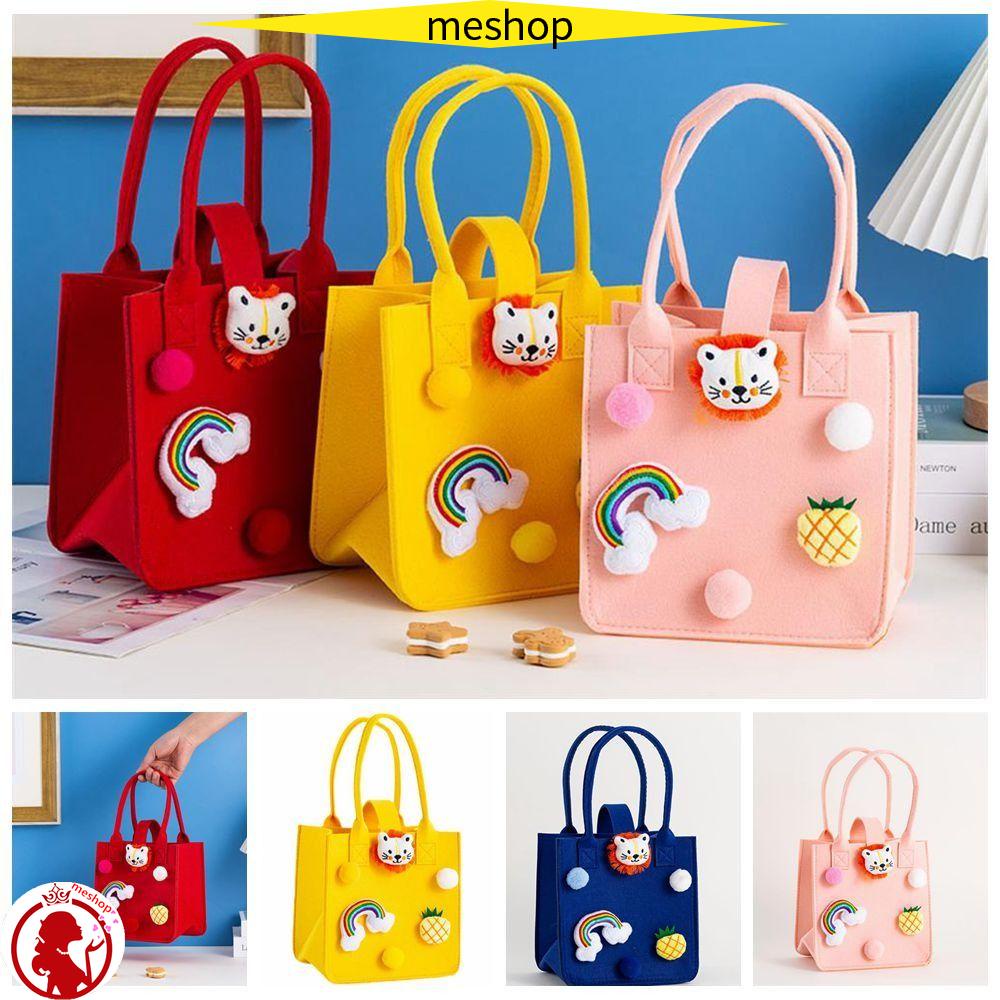 ME Túi Tote Bằng Vải Nỉ Bền Thiết Kế Hoạt Hình Thiết Kế Mới